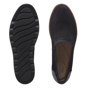 Clarks - Sharon Dolly Black Suede
